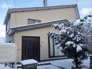 余市町　外壁サイディング及び軒天塗装工事