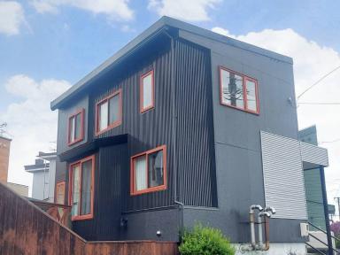 札幌市手稲区　外壁屋根塗装工事