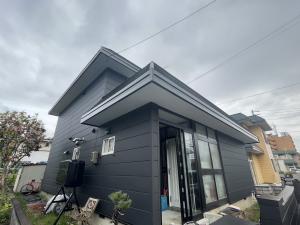 豊平区　外壁サイディング工事及び屋根塗装工事