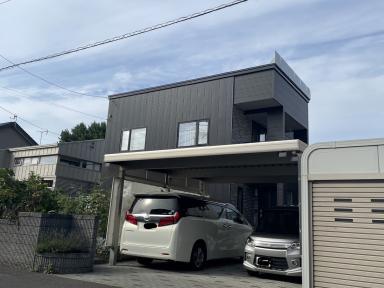 札幌市北区　外壁サイディング及び屋根塗装工事