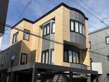 札幌市手稲区　外壁屋根塗装工事