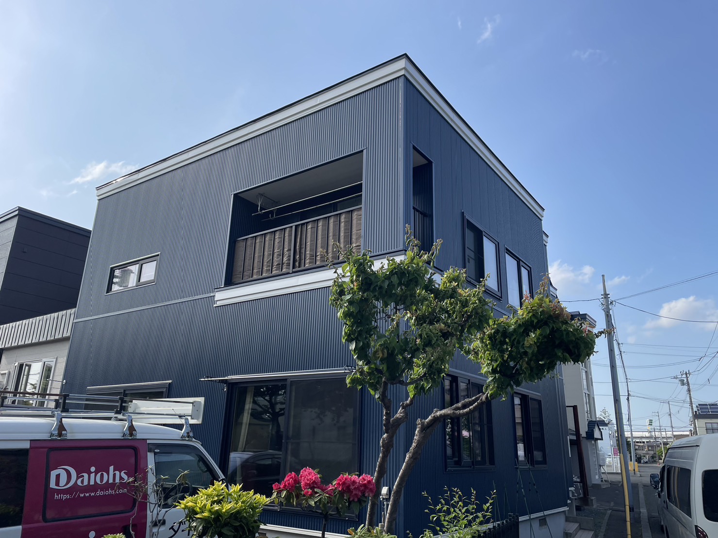 外壁サイデイング工事及び屋根塗装工事